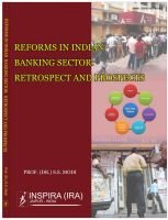 REFORMS IN INDIAN BANKING SECTOR RETROSPECT AND PROSPECTS 