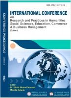 e-Conference proceeding ISBN book April  29-30, 2021