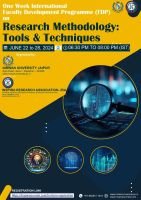 ONE WEEK INTERNATIONAL FDP ON RESEARCH METHODOLOGY 22-28 JUNE 2024