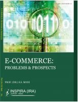 E-COMMERCE:  PROBLEMS & PROSPECTS