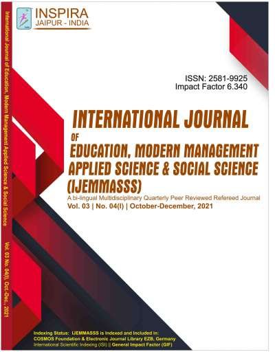 Vol. 3 | No. 4 (I) | October - December 2021