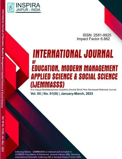 Vol. 5 | No. 1 (III) | January - March, 2023