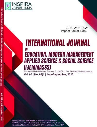 Vol. 5 | No. 3 (I) | July - September, 2023