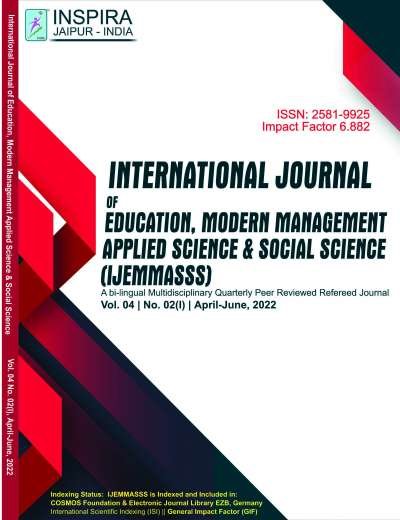 Vol. 4 | No. 2 (I) | April - June 2022